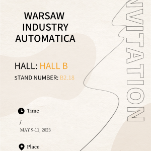 Welcome to to vist our Poland partner Eldar in Warsaw Industry Automatica 2nd Edition.