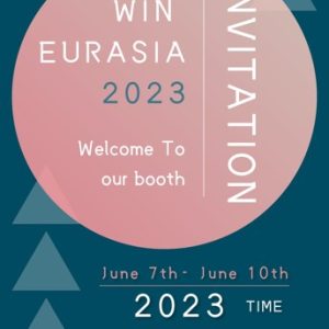 4/A750, WIN EURASIA | June 7 – 10, 2023, welcome to visit ODOT Turkey partner booth